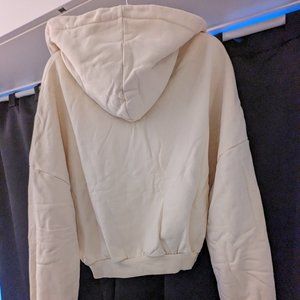 Popflex Active Cloud zip hoodie S/M cream ivory